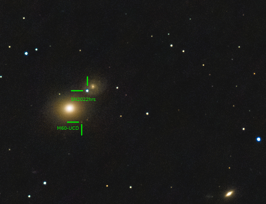 SN2022hrs M60UCD
